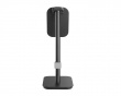 Aluminium Headset Stander og Mobilholder - Sort