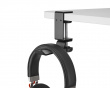 Clamp-On Headset Stand - Headset Holder - Sort