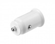 Dual USB Car Charger 12W, 2.4A - Hvid Biloplader