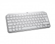 MX Keys Mini Wireless Keyboard - Trådløs Tastatur - Pale Grey