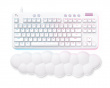 G713 Gaming Tastatur RGB TKL [GX Brown] - Off White