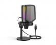AMPLIGAME A6 USB Gaming Mikrofon RGB (PC/PS4/PS5) - Sort