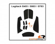 Soft Grips til Logitech G403/G603/G703 Series - Sort