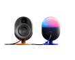 Arena 7 Illuminated 2.1 Gaming Speakers - Sort Bluetooth højtaler RGB
