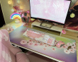 Thor Gaming Musemåtte - Pink Sakura - 2XL