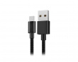 Mi Type-C Braided Cable - 1m - Sort USB-A til USB-C Kabel