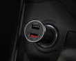 Mi 37W Dual-Port Car Charger - Sort Hurtig Oplader til Bil