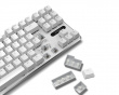 ABS Basic Keycaps 104 Set [ISO UK/ISO] - Hvid