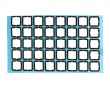 PCB EVA Pads - 120stk - Sort