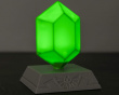 Icon Light - Zelda Green Rupee Lampe