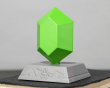 Icon Light - Zelda Green Rupee Lampe