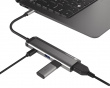 Fowler Slim Hub USB-C Multiport Adapter 4 in 1 - USB-hubb