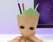 Marvel Groot Pen Plant Pot - Groot Blyantholder & Urtepotte