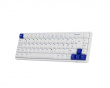 3068B Blue/White [Akko CS Silver] - Trådløs Tastatur