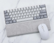 Quartz Stone Cement Gray Wrist Rest 60% - Grå Håndledsstøtte