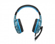 Hellcat Stereo Gaming Headset Blå-LED - Sort/Blå