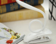 LED Table Lamp Flexible & Clip with built-in battery - Hvid klemspot