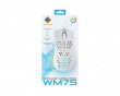 WM75 Ultra-Light RGB Gaming Mus - Hvid