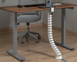 Flexible Desk Cable Management Spine - Hvid Kabelskjuler