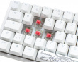 ONE 3 Mini Pure White RGB Hotswap Tastatur [MX Blue]