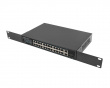 Netværksswitch 24-portar, 1GB POE+/2X GB 2X SFP RACK 19” Gigabit Ethernet 250W