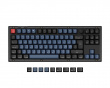 V3 QMK TKL RGB Knob Hotswap Tastatur - Frosted Black [K Pro Brown]