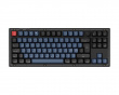 V3 QMK TKL RGB Knob Hotswap Tastatur - Frosted Black [K Pro Red]