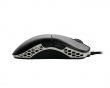 Feather Black & White Ultralight Gaming Mus - Omron 60M Micro