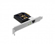 TX201 2.5 Gigabit PCIe Network Adapter, 2.5 Gbps - PCIe netværksadapter