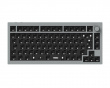 Q1 Pro QMK 75% ISO Barebone Hotswap Trådløs Tastatur - Silver Grey