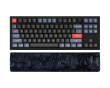 Resin Palm Rest Q3 - Sort Håndledsstøtte til Tastatur