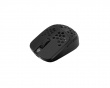HSK Pro 4K Wireless Mouse - Fingertip Trådløs Gaming Mus - Black Pearl