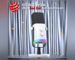 AMPLIGAME AM8 RGB USB/XLR Mikrofon - Dynamisk Mikrofon - Hvid