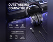 H9 7.1 Gaming Headset RGB - Sort
