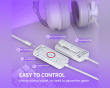 H9 7.1 Gaming Headset RGB - Hvid