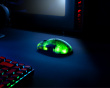 DM320 Trådløs Semi-Transparent RGB Gaming Mus - Sort