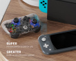 T4 Mini Multi-platform Trådløs Controller - Hvid (PC/Android/Switch/iOS)