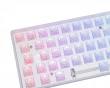 SNOWSTONE Base 65 Hotswap Gaming Tastatur - ISO Nordic [White Flame]