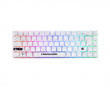 SNOWSTONE Base 65 Hotswap Gaming Tastatur - ISO UK [White Flame]