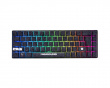 BLACKICE Base 65 Hotswap Gaming Keyboard - ISO German [White Flame]