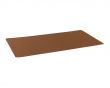 PVC Læder - 1200x600 Skriveunderlag - Brun