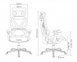 SpineX V2 Ergonomisk Kontorstol - Sort