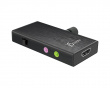 Live Capture Adapter HDMI til USB-C med Strømforsyning