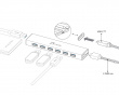 USB Hub - USB-C 7-Port Hub