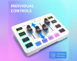 AMPLIGAME SC3 Gaming USB Mixer - Mixerpult til Streaming & Podcast - Hvid