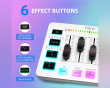 AMPLIGAME SC3 Gaming USB Mixer - Mixerpult til Streaming & Podcast - Hvid