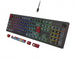 Mkey Fullsize Tastatur Darkness - [Gateron G Pro 2.0 Red]