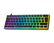 DK475 RGB 60% Hotswap Mekanisk Tastatur [Pink Linear] - Sort