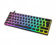 DK475 RGB 60% Hotswap Mekanisk Tastatur [Pink Linear] - Sort