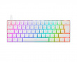 WK90 RGB 60% Hotswap Mekanisk Tastatur [Pink Linear] - Hvid